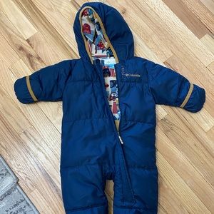Columbia  snow suit 6-12 months